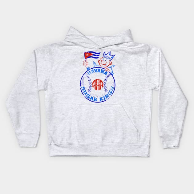 Havana Sugar Kings Kids Hoodie by retrorockit